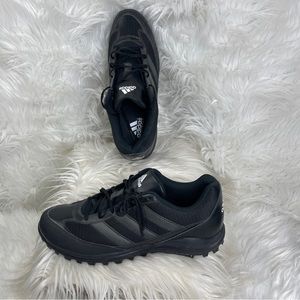 Adidas Turf Football Cleats Mens 15M Black Turf Hog LX Low G67096 Lace U…